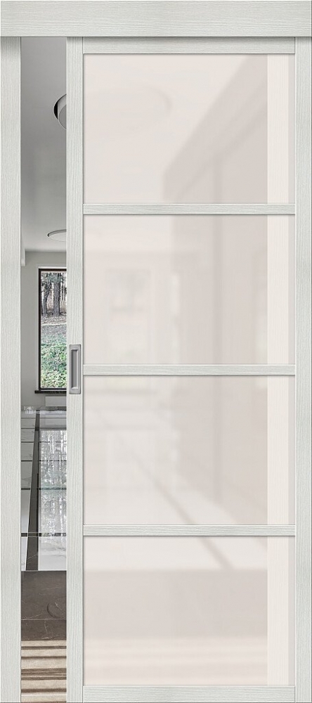 Межкомнатная дверь Твигги-11.3 Bianco Melinga BR6096