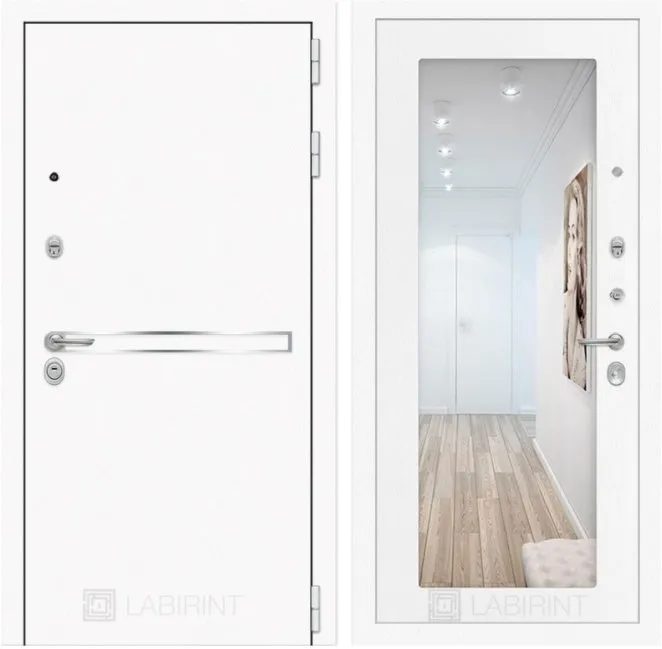 Дверь Лайн WHITE DIS006239
